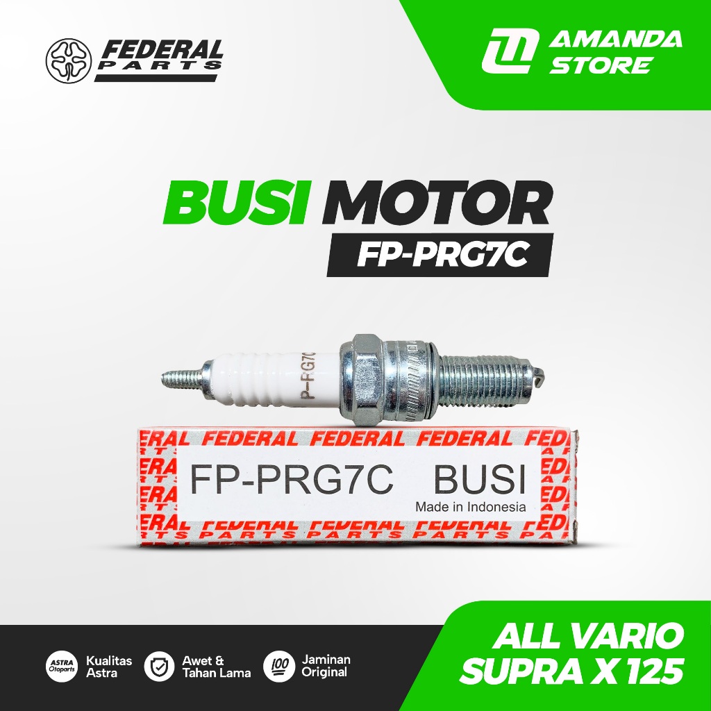 BUSI Motor Honda Beat Vario Supra X 125 Karisma ORIGINAL Federal Parts