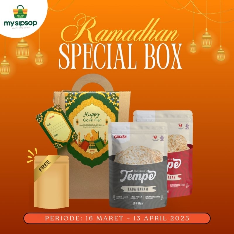 

Ramadhan Special Box - Hampers Parcel Gift Greepik Tempe