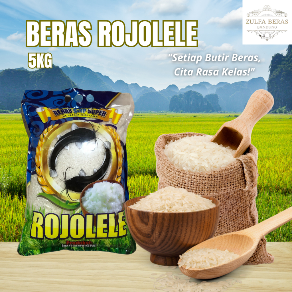 

Beras Rojolele 5KG Beras Premium