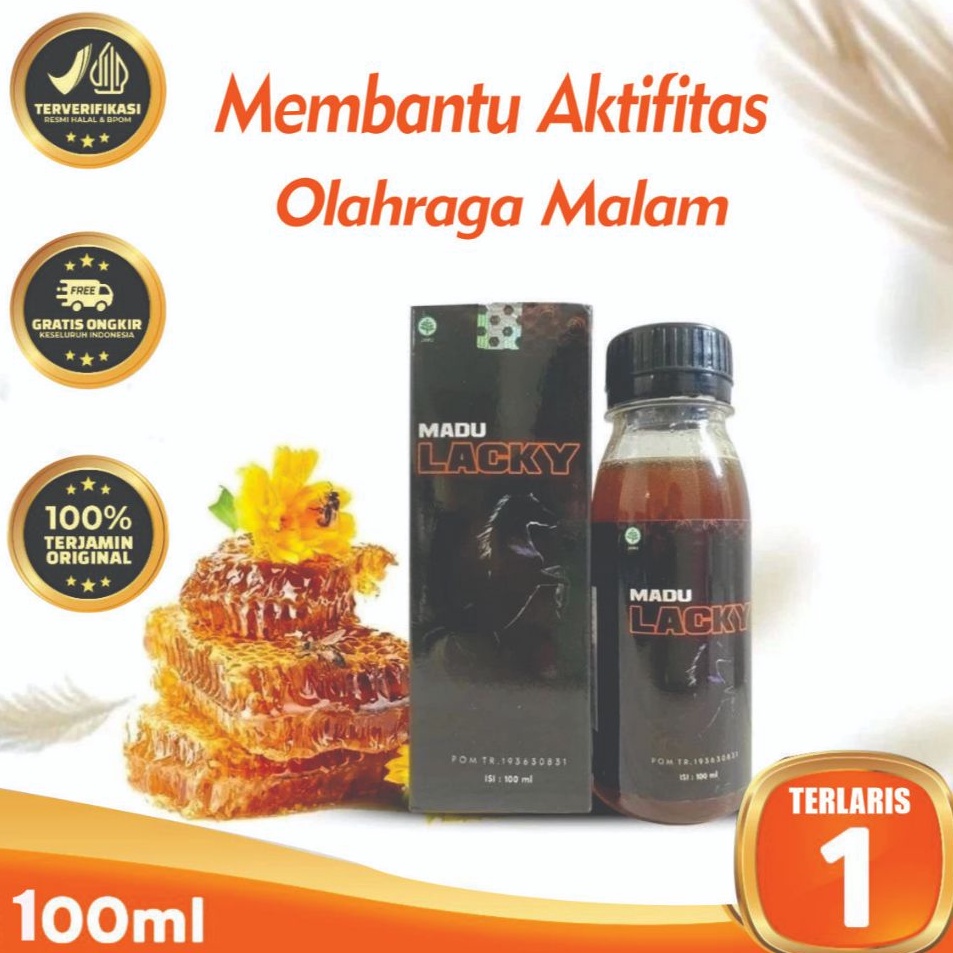 

COD TERLARIS MADU KESEHATAN MADU LACKY MEMBANGKITKAN JONY HALAL ISI 1ML