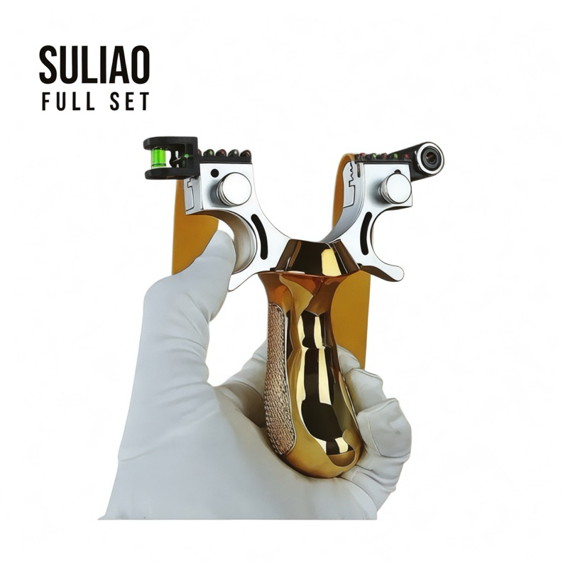 ketapel laser suliao gold / ketapel olahraga pemula / ketapel resin