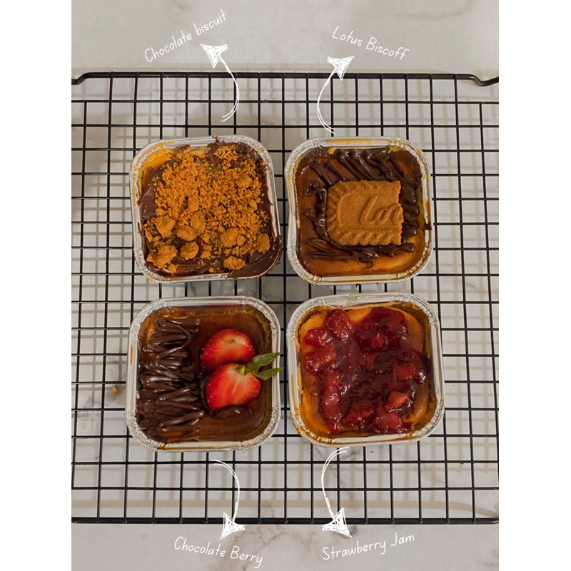 

Burnt Cheesecake petite, small, medium, large Pekanbaru