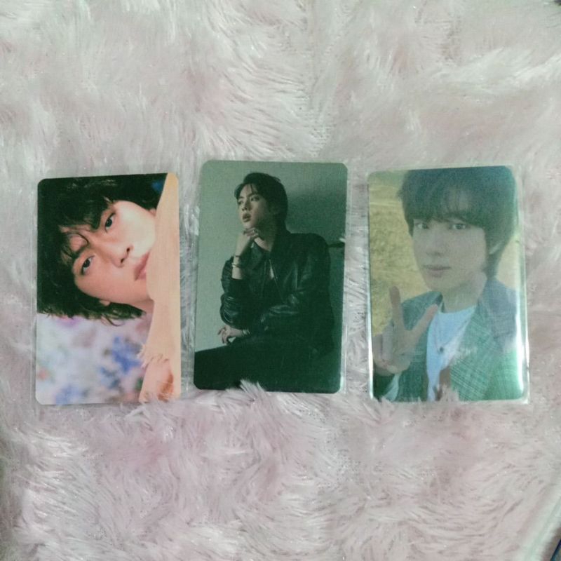 READY STOCK OFFICIAL PHOTOCARD PC JIN BTS ASTRONAUT SOUNDWAVE LD M2U LD ID CARD HOLDER PC