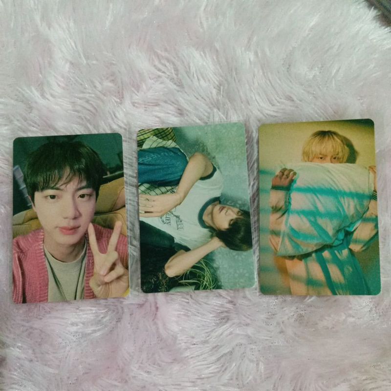 OFFICIAL PHOTOCARD JIN KIM SEOKJIN BTS JAPAN LUCKY DRAW UMS HAPPY