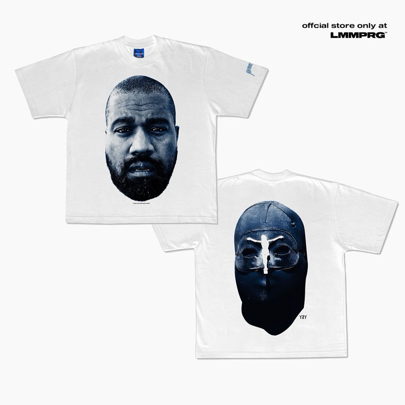 KAOS BAJU KANYE WEST T-SHIRT OVERSIZE | LMM PRG