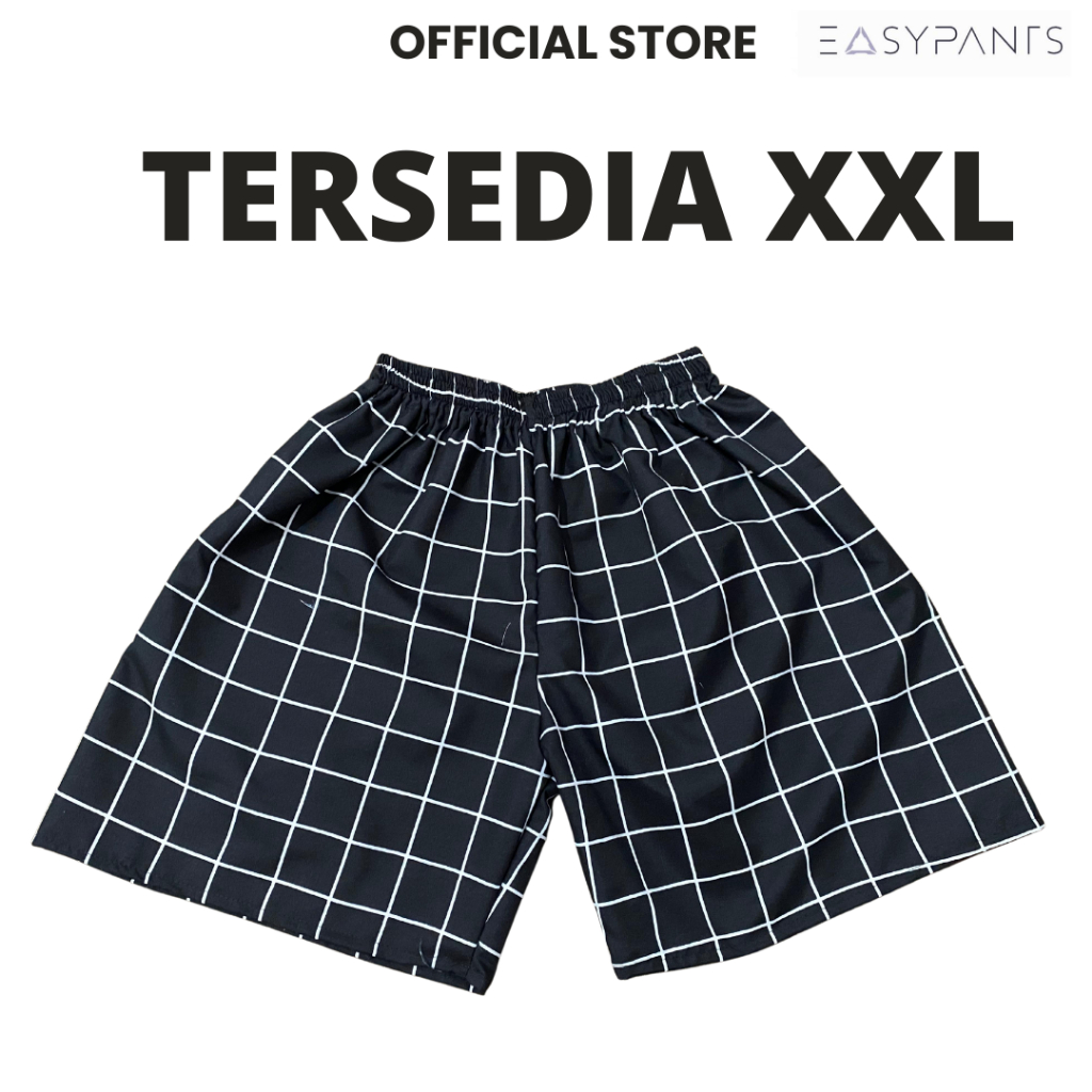 CELANA PENDEK BOXER KOLOR  PRIA WANITA DEWASA PREMIUM MOTIF MODEL SAKU UNISEX