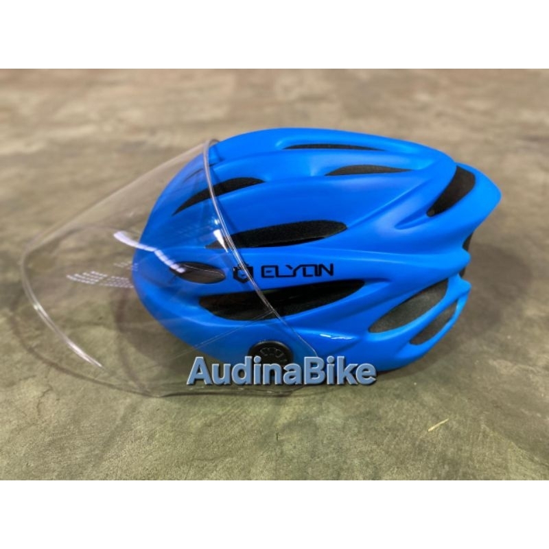 Helm Elyon Moon Kaca /Helm Roodbike/Helm sepeda