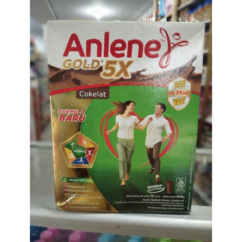 

ANLENE GOLD COKLAT 600gr Exp agustus 2025