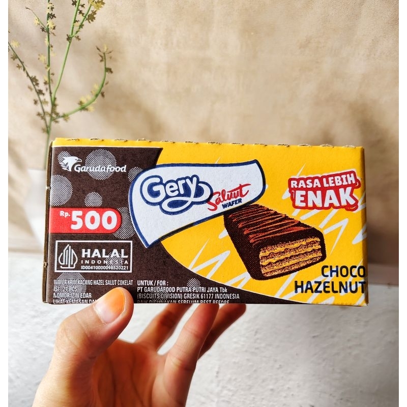 

GERY SALUUT WAFER CHOCO HAZELNUT