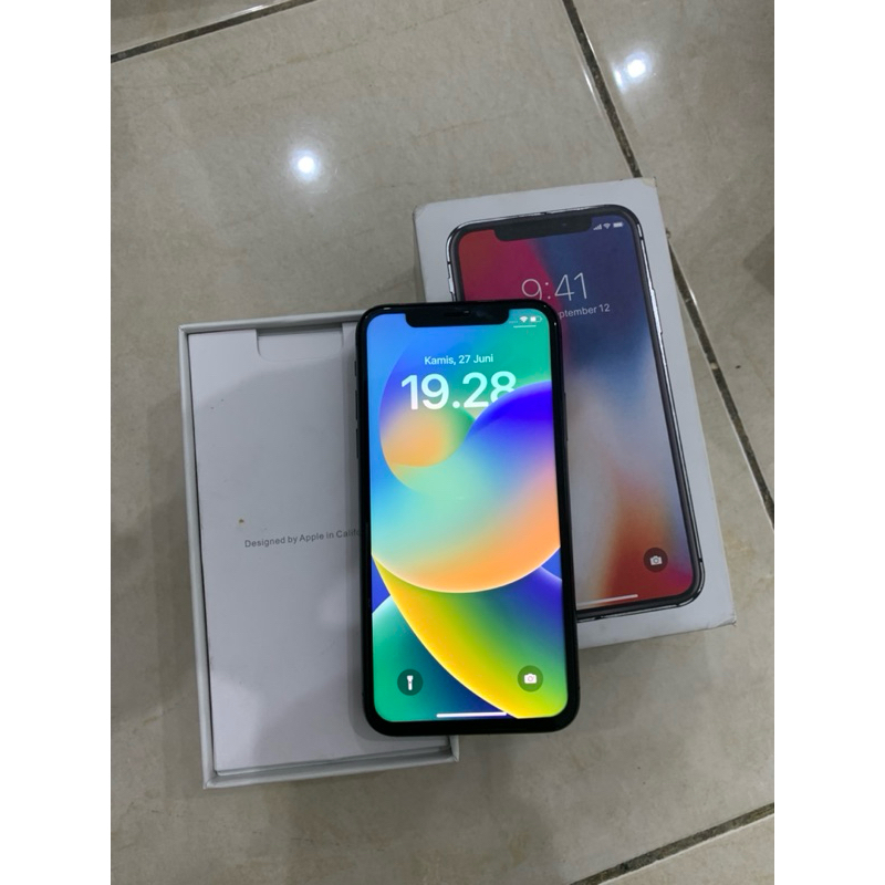 iphone x 64gb garansi inter