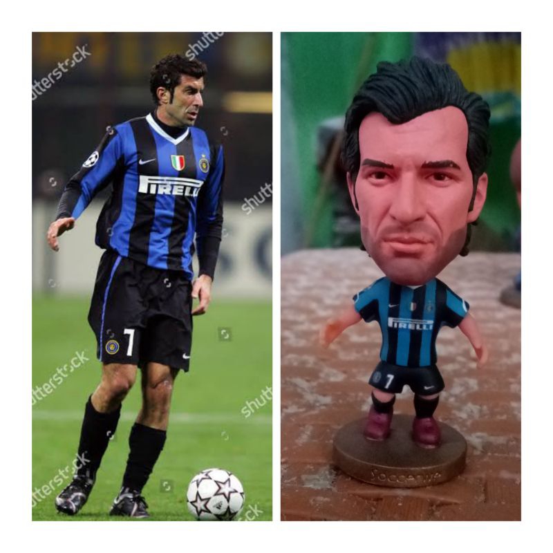 Pre Order Figure Soccer Kodoto Soccerwe Repaint Figo Inter Milan