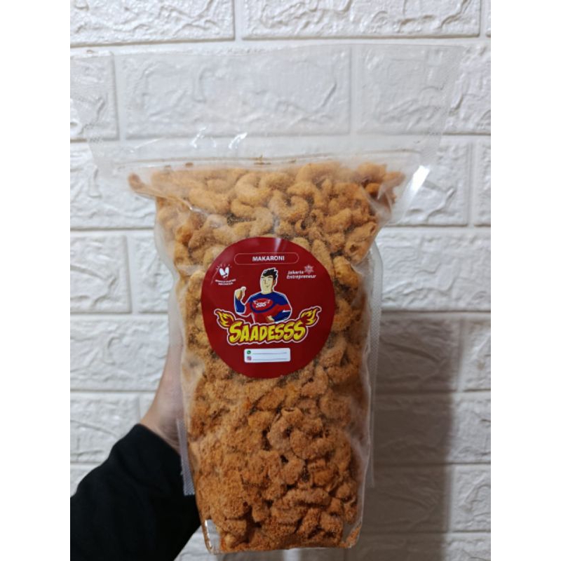 

Makaroni Saadesss Pouch 500gr Snack Pedas Viral