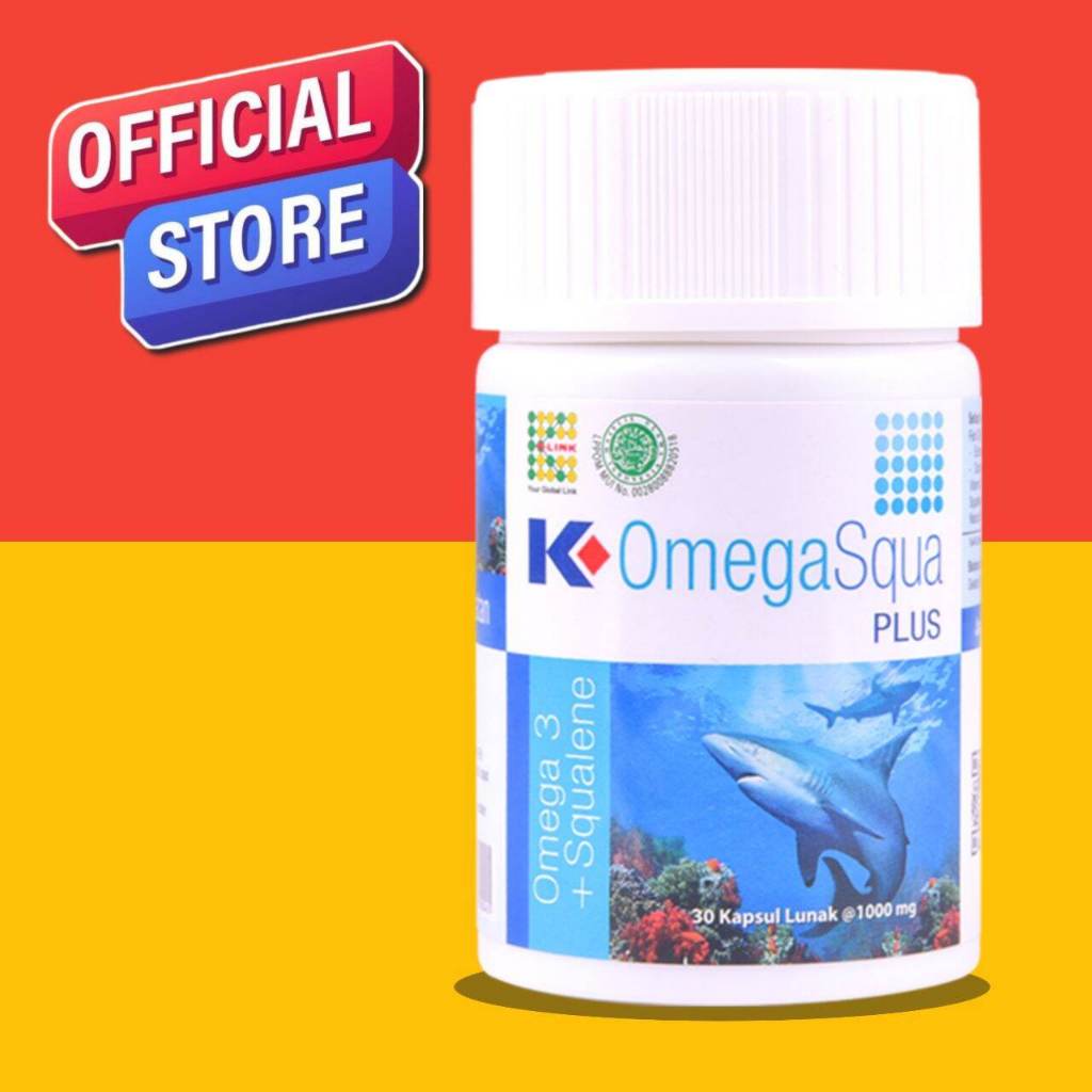 K-LINK OMEGASQUA PLUS ORIGINAL MINYAK IKAN