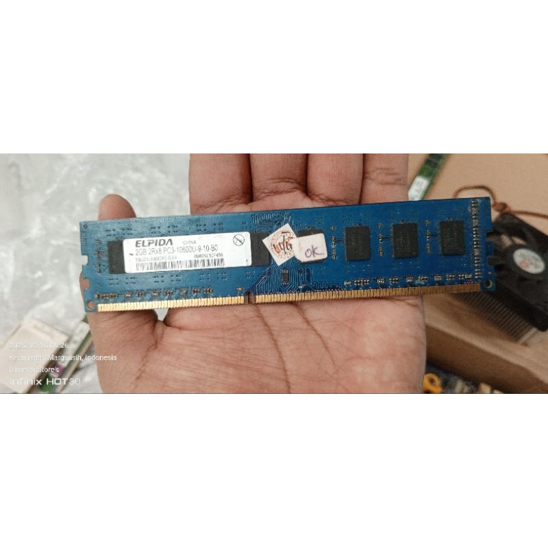Ram kingston&Elpida 1,2&4 GB DDR3
