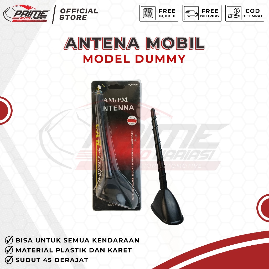Antena Mobil Original Model Dummy Universal 45 Derajat -T02029