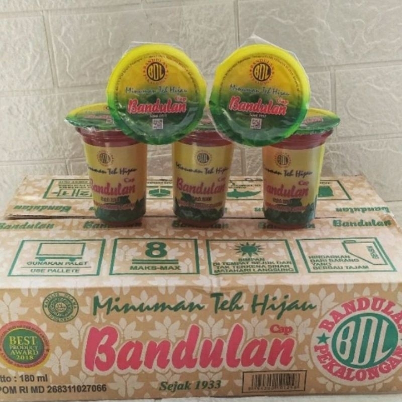 

Teh bandulan, minuman teh hijau asli Pekalongan 160ml x 24 pcs