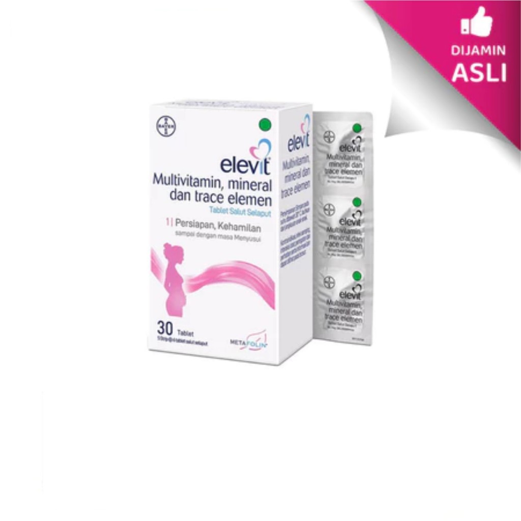 Elevit Suplemen untuk Ibu Hamil (sisa 24 Tablet) / TANPA DUS / JUAL RUGI / JUAL MURAH / EXPIRED 06/1