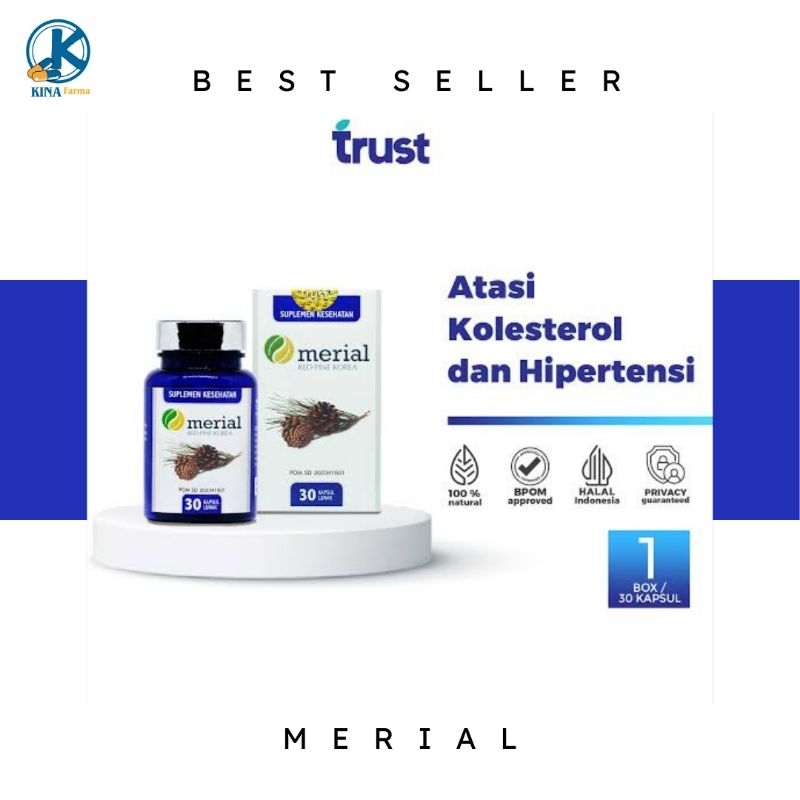 Merial Kapsul Herbal Atasi Hipertensi Dan Kolesterol
