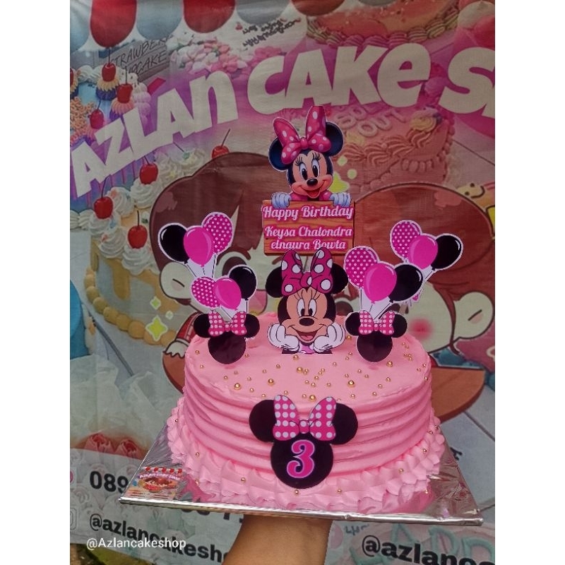 

Ready kue ulang tahun karakter ukuran 16