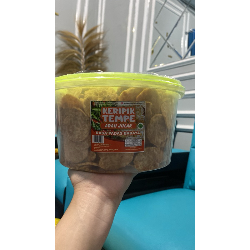

keripik tempe pedas bebaya 3 liter