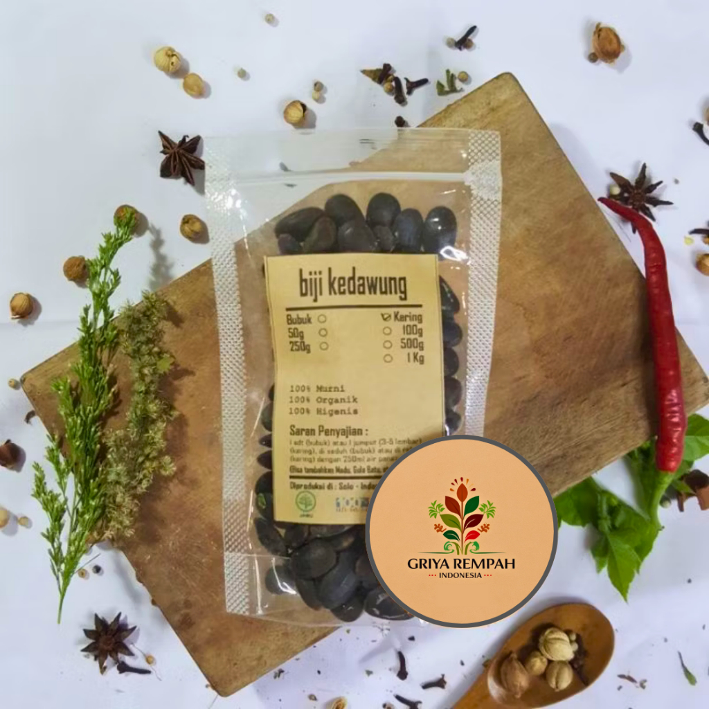 

BIJI KEDAWUNG KERING 500 GRAM Kedaung Rempah Herbal Simplisia Alami untuk Kesehatan & Ramuan Jamu Tradisional Parkia timoriana Kedasung Dawung