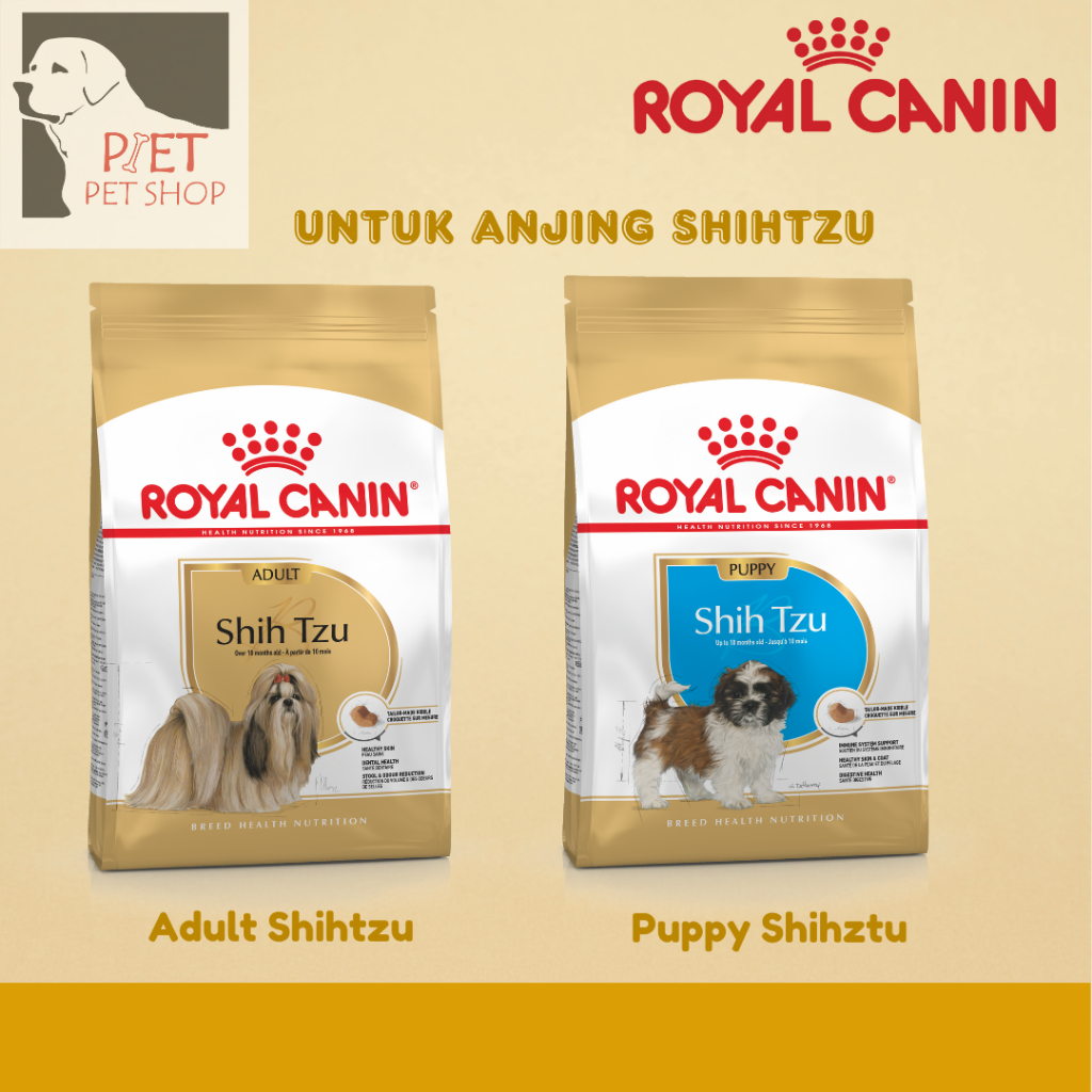 Dog Food Royal Canin Shihtzu - Makanan Anjing Royal Canin untuk Anjing Shihtzu Anak-Anak dan Dewasa