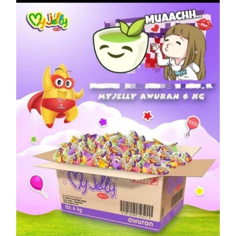 

My Jelly Gula Asli bag isi 5 Terlaris