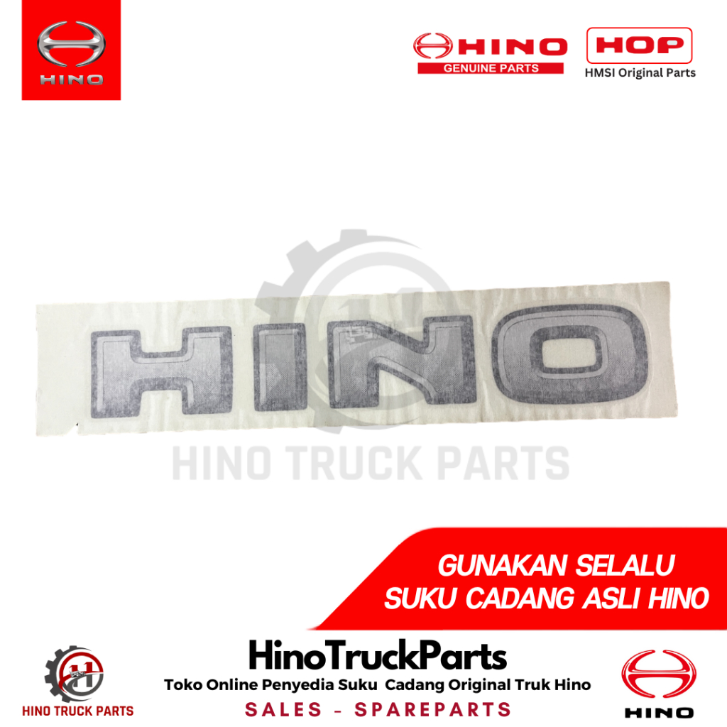 Sticker Hino Dutro Asli Sticker Hino