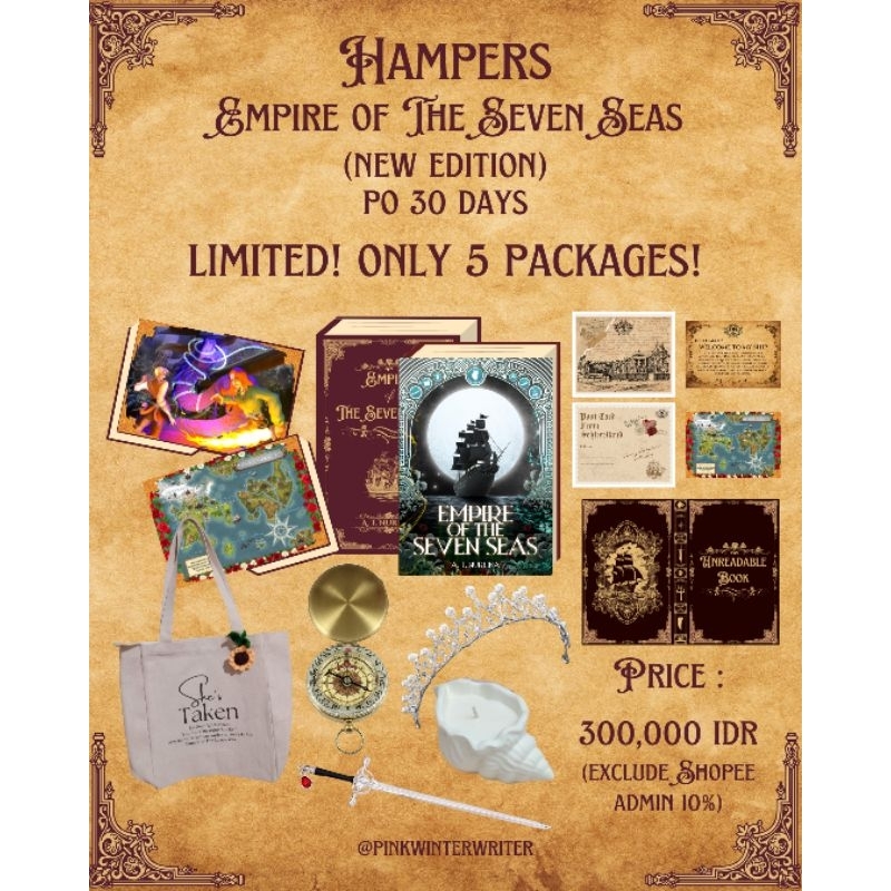 Hampers Empire of The Seven Seas (PO 30 hari)
