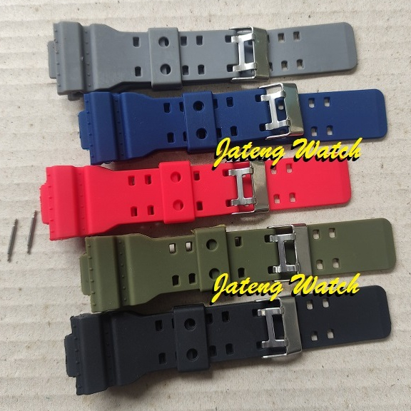 Tali atau Strap Casio G-Shock GA-100 GA-110 GA-120 G-8900 GW-8900 GLS-8900 GD-100 GLS-100 Murah Bonu