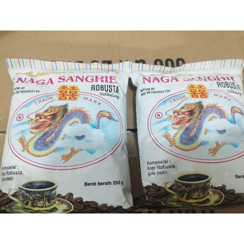 

Kopi bubuk Naga Sanghie 250gr
