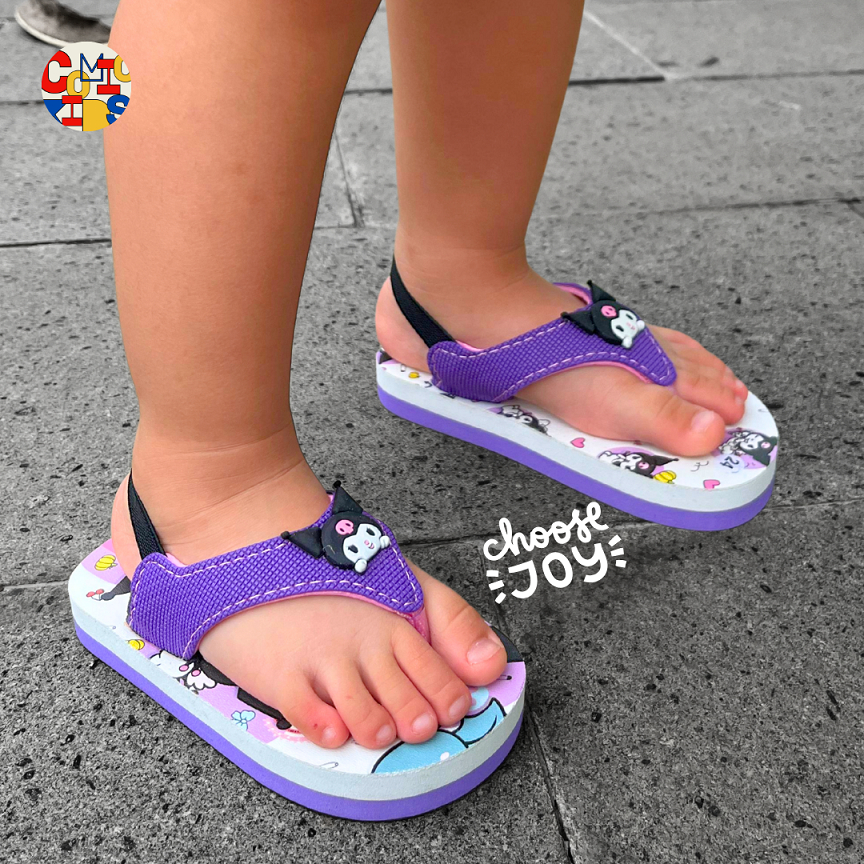 Sandal Anak Perempuan - Sandal Jepit Anak Perempuan 1 Tahun - Sandal Bayi Perempuan - Kuromi