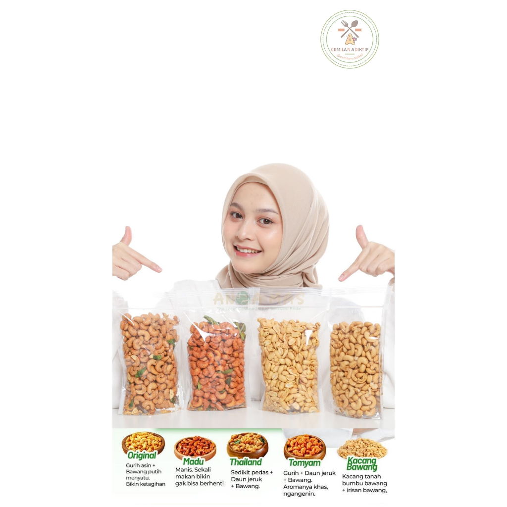 

Kacang Mede Premium / Kacang Mede Oven / Kacang Mede Kiloan