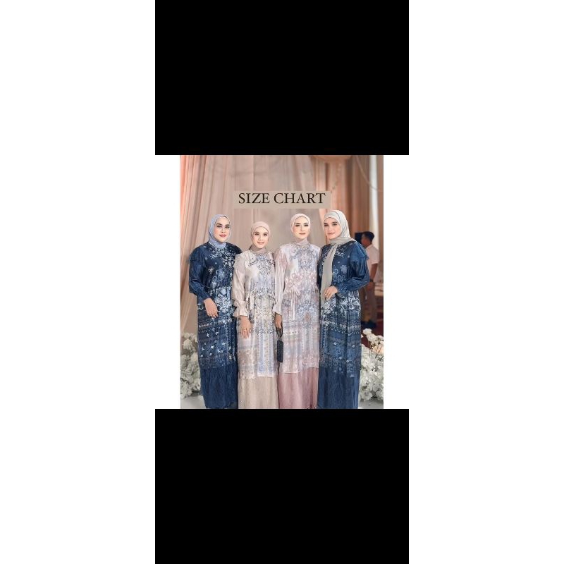 Camellia Dress Raya Series Vanilla Hijab