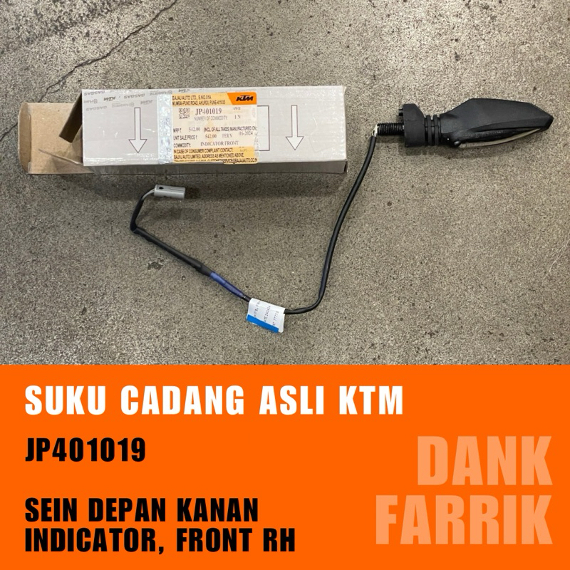 Toko Tjerita LAMPU SEIN DEPAN DUKE 250 390 - KTM ( ASLI / GENUINE )