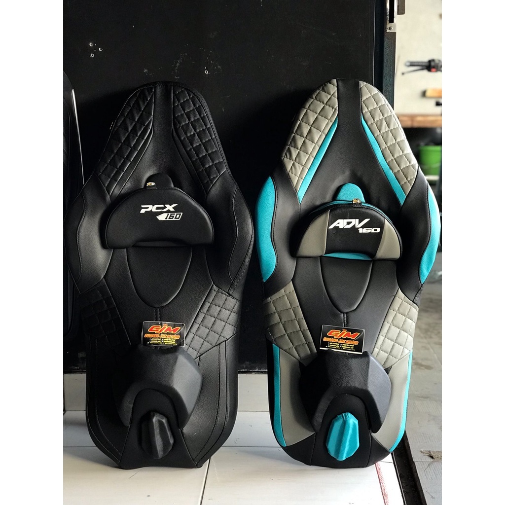 Cover jok motor modifikasi model cobra- kulit jok motor pcx 150/160 modifikasi mbtech