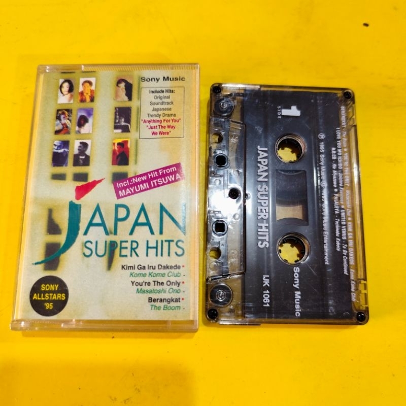 Kaset JAPAN SUPER HITS