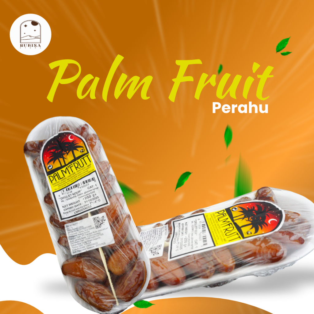 

palm fruit - tunis tangkai - kurma tangkai - kurma palm fruit 250 gr