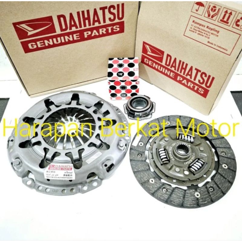 ori kampas komplit kampas kopling set matahari deklahar agya ayla 1.0cc 1000cc original