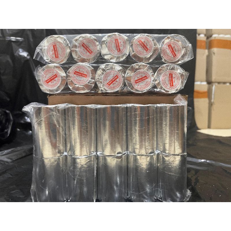 

10pcs thermal EDC 58×40mm cocok digunakan printer ukuran 58mm