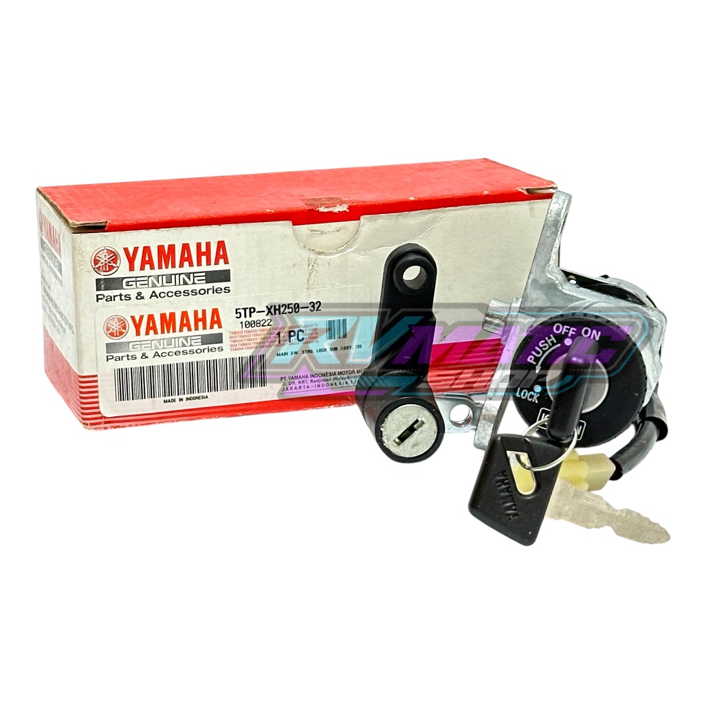 KUNCI KONTAK + KUNCI JOK KEYSET VEGA R NEW ORIGINAL YAMAHA GENUINE PART (5TP-XH250-32)