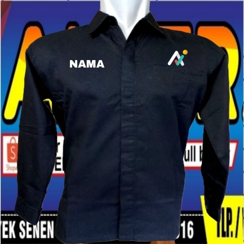 kantong 1 kemeja ARKAS baju ARKAS seragam arkas Pdh ARKAS kemeja kerja ARKAS baju kerja ARKAS seraga