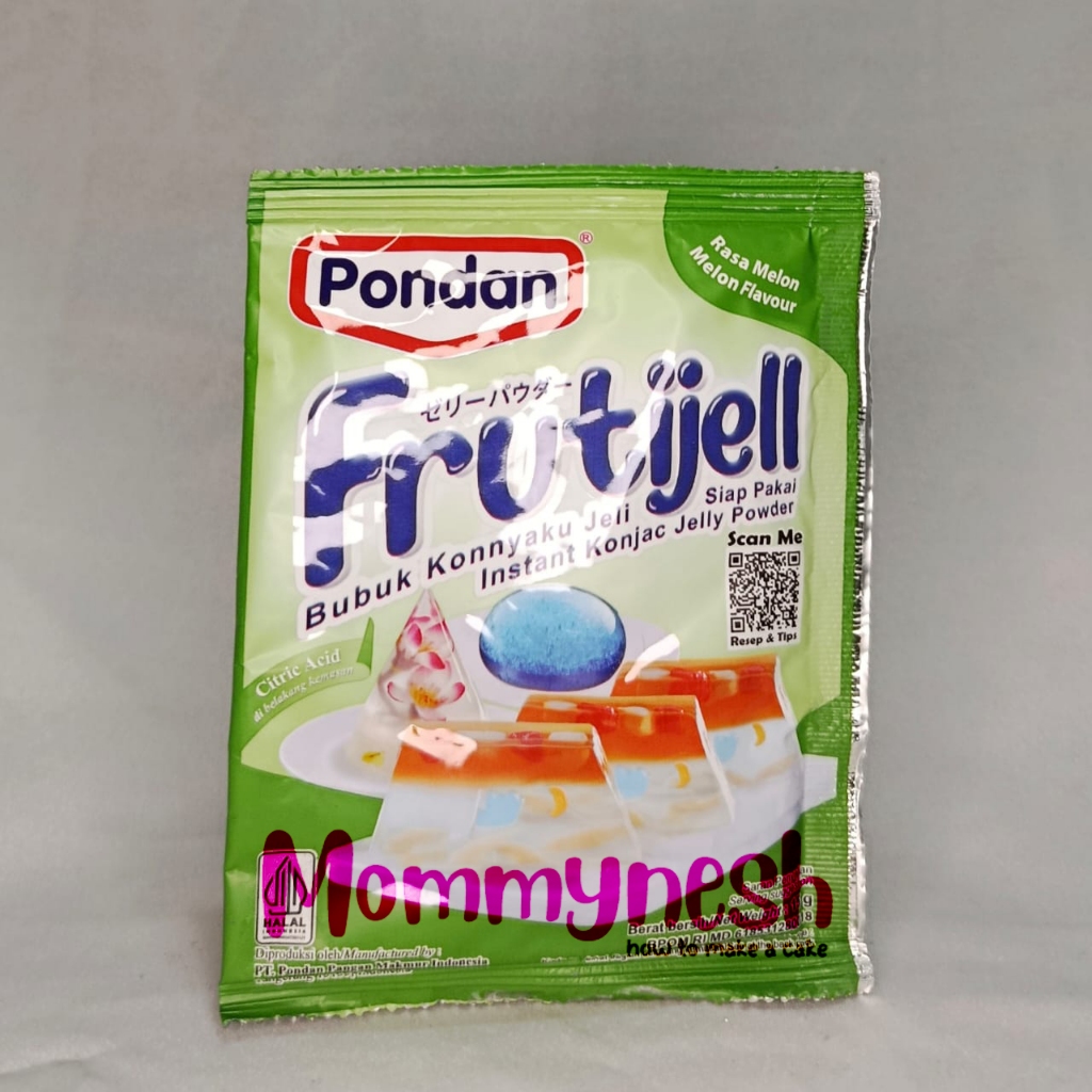 

Pondan Frutijell Ekonomis Agar-Agar Konnyaku / Bubuk Powder Jelly Instan