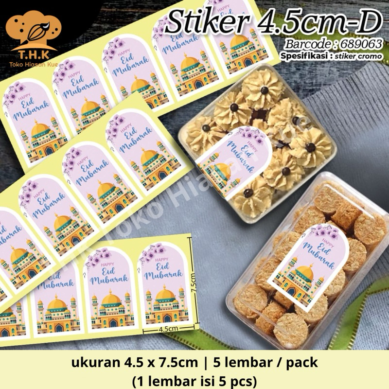 

STKR2 - Stiker Toples 4.5x7.5 cm Idul Fitri Lebaran (25pcs / pack)