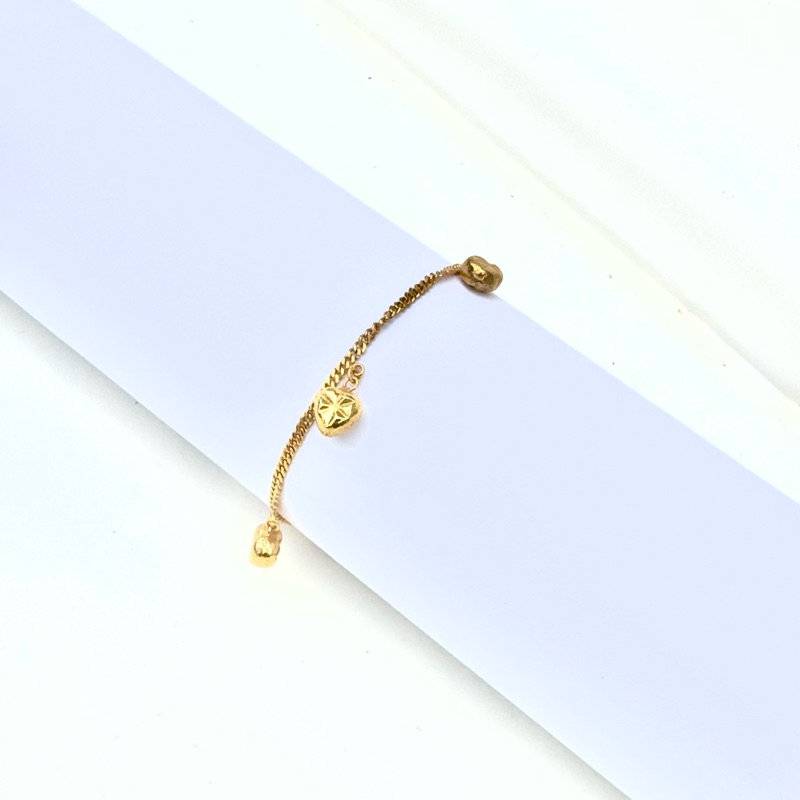 Gelang Rantai Emas Kadar 300/6K