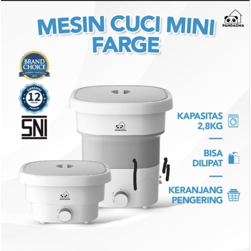 Preloved Pandaoma Mesin Cuci Lipat Mini Farge