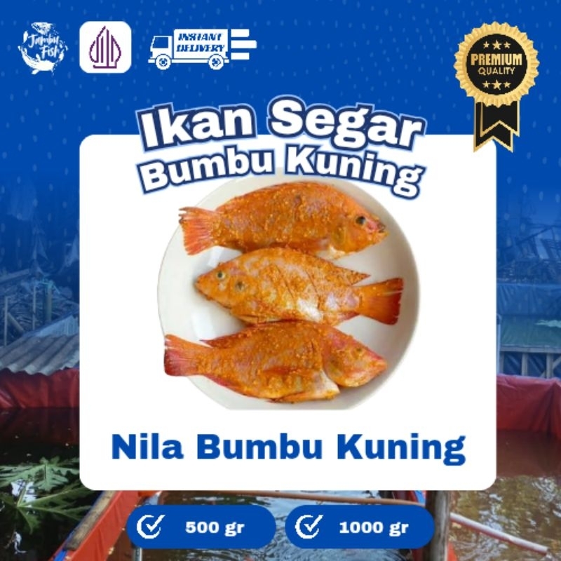 

Ikan Nila Bumbu Kuning – Siap Santap, Lezat & Praktis! Pengiriman Instan Kabupaten Serang