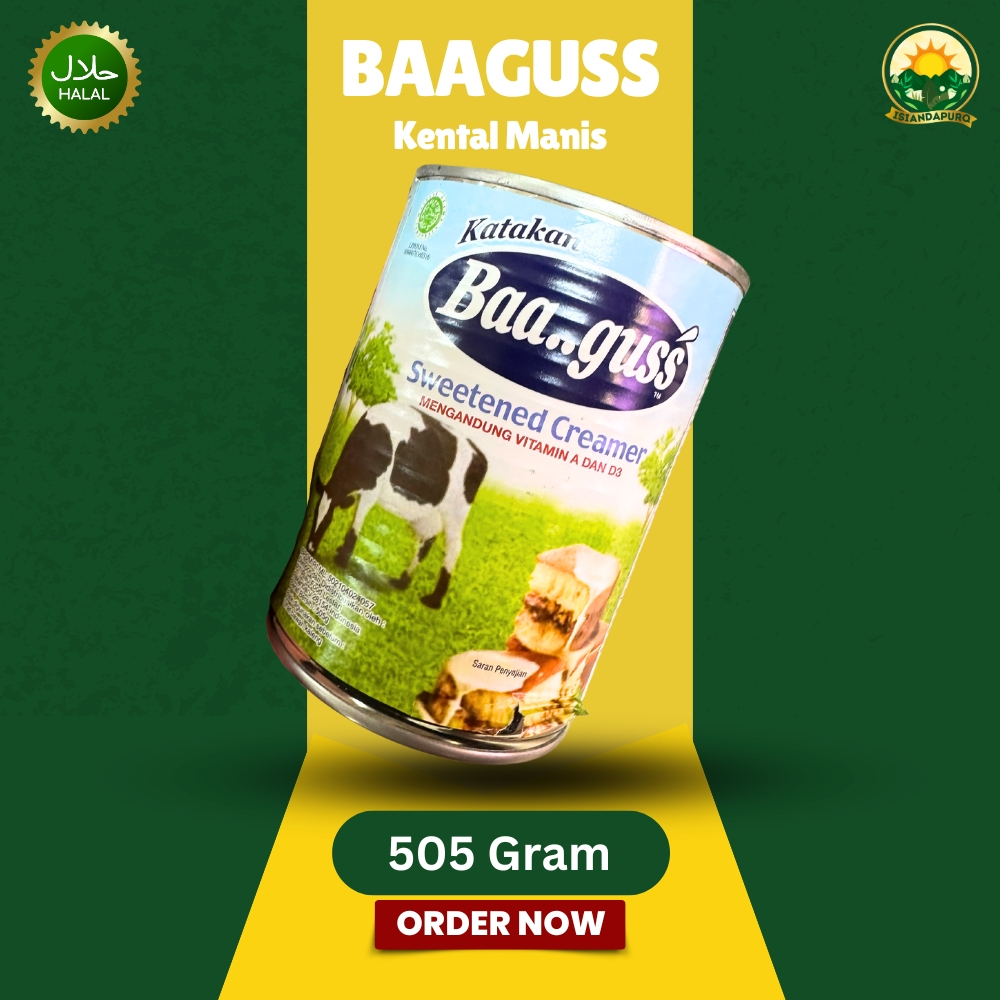 

Kental Manis Bagus / Kental Manis Baaguss / Pemanis Kental Manis Bagus Kaleng 505 Gram