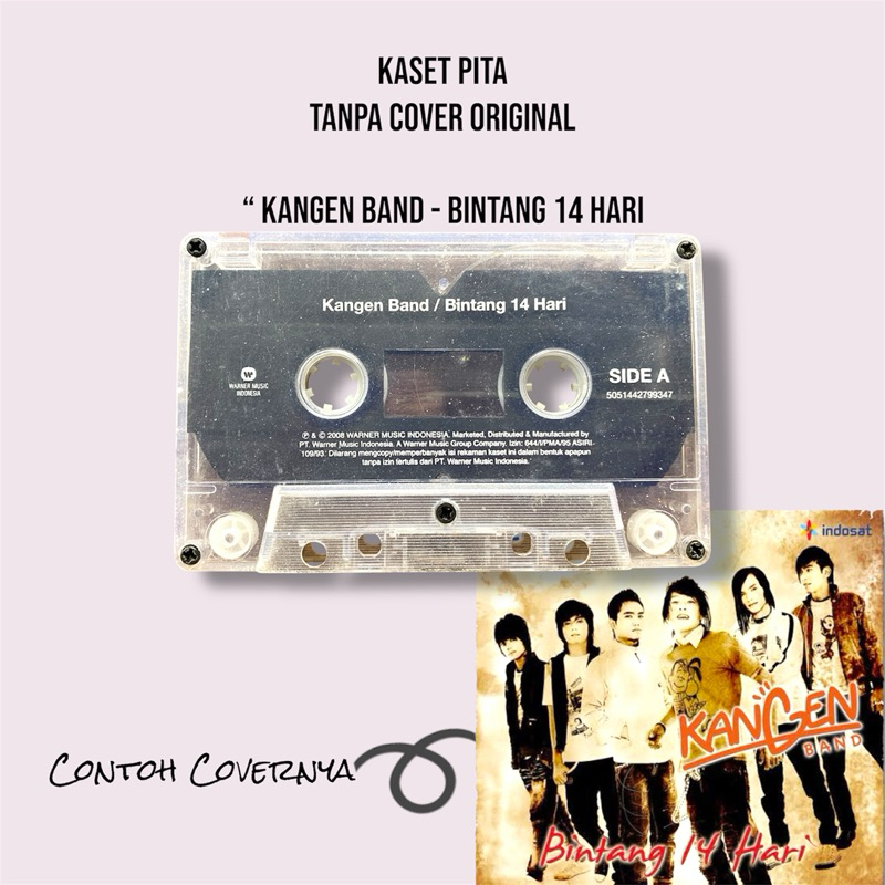 Kaset Pita Jangen Band - Bintang 14 Hari ( Tanpa Cover/Sampul )