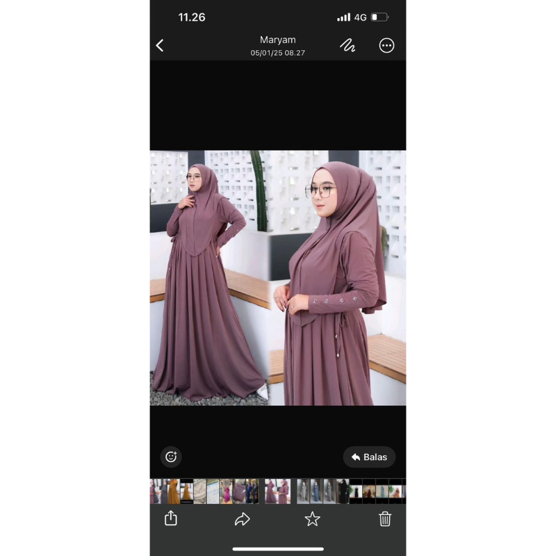 gamis jersey abaya inara